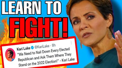 KARI LAKE CALLS OUT ALL THE WEAK REPUBLICANS