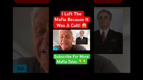 I Left The Mafia Because It Was A Cult! 😱 #johngotti #sammythebull #mafia #criminal