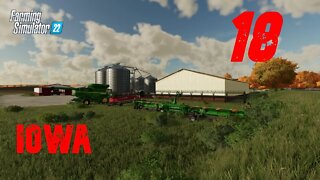 Farming at Iowa Farm Part 18 - FARMING SIMULATOR 22 - Timelapse