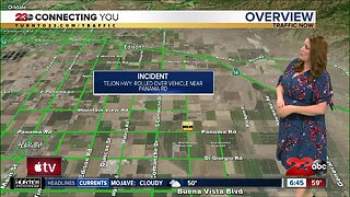 CHP responding to rollover crash near Panama Road