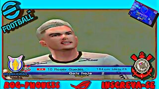 EFOOTBALL 2023 - AetherSX2 Emulator PlayStation 2 para Android - Brasileirão 2023 - Corinthians