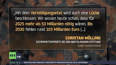 "Staatsversagen": Bundeswehr hat laut Studie enorme Defizite bei Ausrüstung