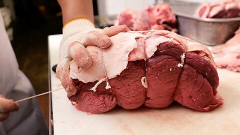 American Food - ROAST BEEF AND PORK LOIN SANDWICHES Brennan and Carr Brooklyn NYC