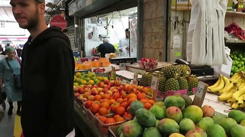 One can never forget the shouk! Walk With Me, Steve Martin once again shares scenes from Jerusalem