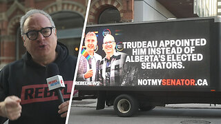 We took our billboard truck to Ottawa to EXPOSE Trudeau’s atrocious Senate picks