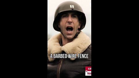 Band of Brothers Sobel cuts barbed wire fence