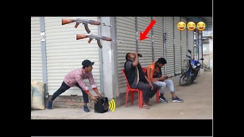 Fake Firing Prank|Fake Gun Shot