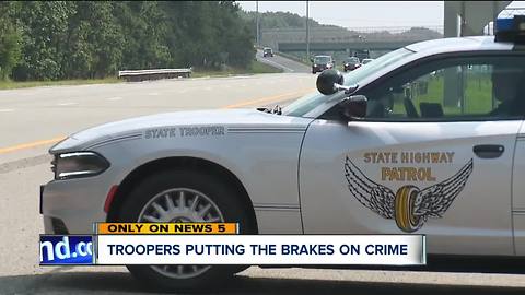 Ohio State Highway Patrol out in force to put the brakes on crime