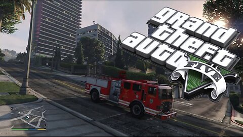 GTA 5 ULTIMATE FIRETRUCK DRIVING SIMULATOR