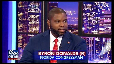 Rep Byron Donalds On Trump's Surge With Black Voters