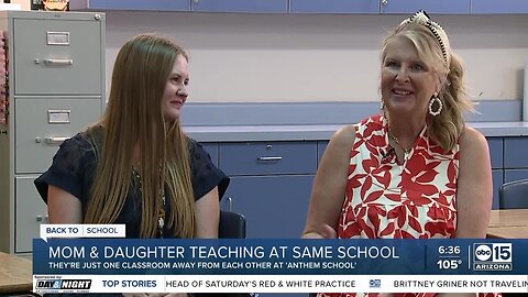 Deer Valley mom and daughter teach at the same school for the first time