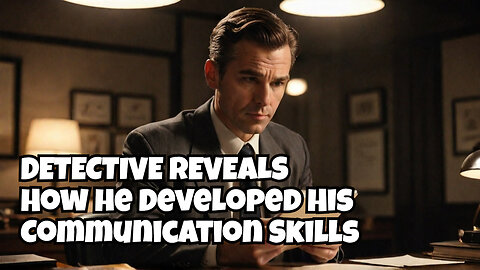 DETECTIVE REVEALS How he Developed His Communication Skills