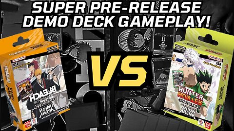 Union Arena Card Game Super Pre-Release Gameplay ( @TheEgman VS @TheStrongestWizard )