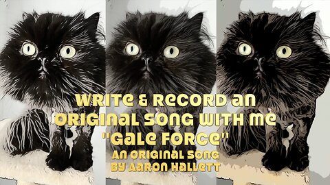 Write & Record an Original Song With Me "Gale Force" an Original Song by Aaron Hallett