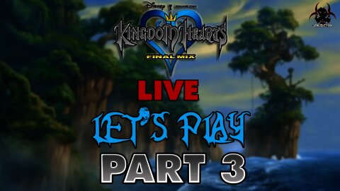 Kingdom Hearts 1.5 Final Mix - LIVE Let's Play/Walkthrough Part 3 - Deep Jungle & Wonderland