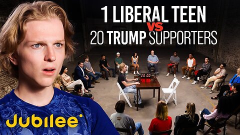 Can 1 Woke Teen Survive 20 Trump Supporters? - Jubilee