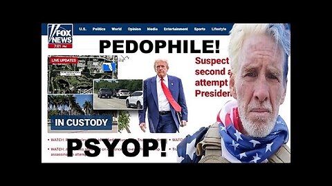 Pedophile Psyop Trump's 2nd Fake Assassination Attempt The Illusion of Choice!