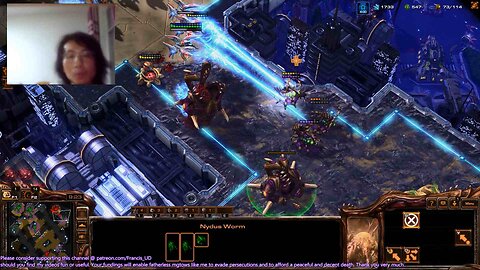 starcraft2 zvp on neohumanity a rather close one countering cannon rush+void rays with nydus worms!