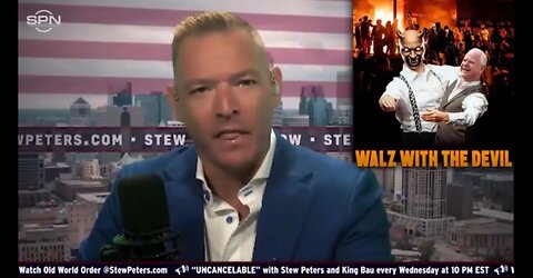 STEW PETER: MAYDAY SIMULCAST: Harris Picks Running Mate: CHAOS as Tim Walz Plans Somali INVASION of America