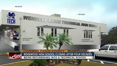 Transformation begins from Ridgewood High School into technical school