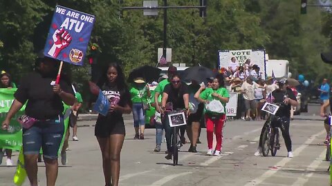 Community gathers to recognize American labor movement during annual Labor Day parade in Pullman