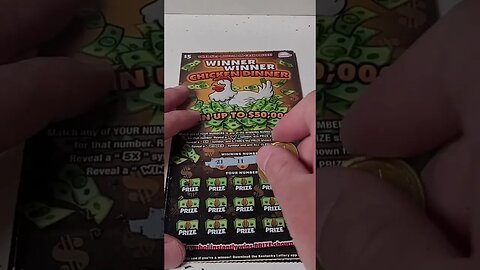 Lottery Tickets Winner Chicken Dinner!