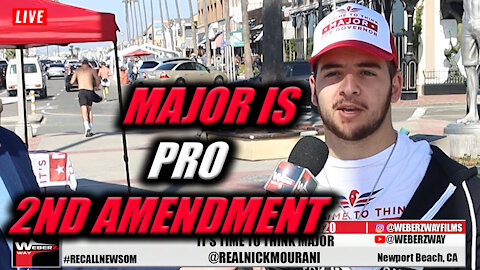 MAJOR IS PRO 2ND AMENDMENT