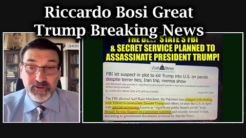 Riccardo Bosi Great - Trump Breaking News (8.16.2Q24)