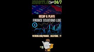 FINANCE SOLUTIONS-YT Financial Literacy Technical Analysis & Plays