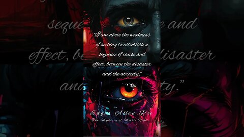 Edgar Allan Poe | So Said The Raven #dreams #poe