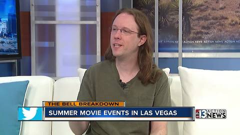 Summer movie events in Las Vegas