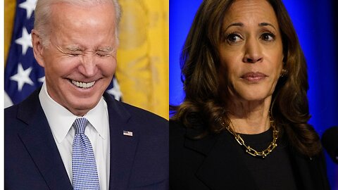 President Joe Biden Burns Kamala Harris - 'Hold On Kids'