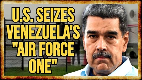 "This is UNHEARD OF!" - US SEIZES Maduro's Plane