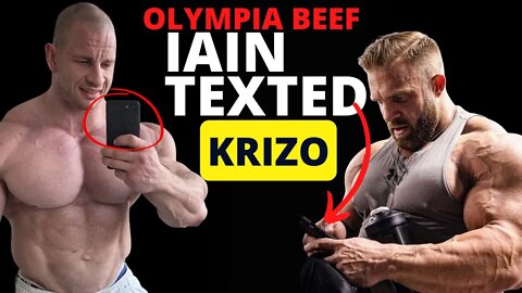 GETS HEATED BETWEEN IAIN AND KRIZO!