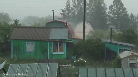 Heavy RAIN and ROARING THUNDERSTORM: The Best Way to Beat Stress and Insomnia