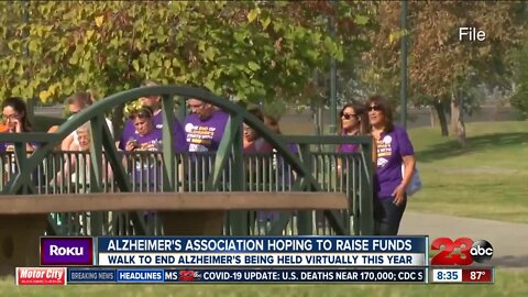 Alzheimer's Association raising money with Virtual Walk