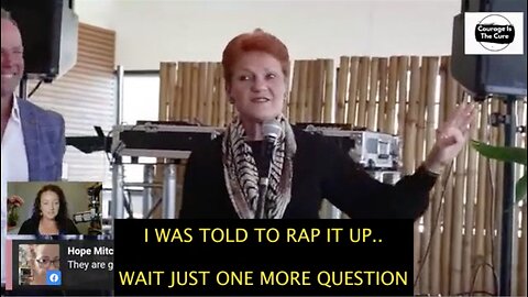 BUT WAIT - Pauline Hanson's Please Explain - THERE IS ONE MORE QUESTION