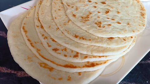 Shawarma Bread recipe|| توے پر بنائیں بازار جیسی شوارما بریڈ ||Pita Bread||