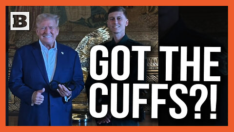 Trophy! Sheriffs Give Trump Signed Handcuffs Used to Capture Would-Be-Shooter