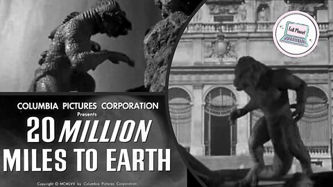 20 Million Miles To Earth (1957) | Horror Sci-Fi Film | Full Movie English