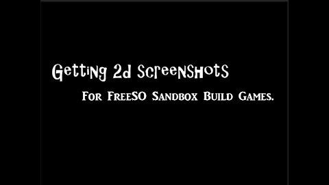 FreeSO 2d Screenshots - Step 1 - Prepare the Lot