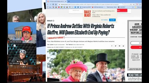 Virginia Roberts vs. Prince Andrew CIVIL Lawsuit