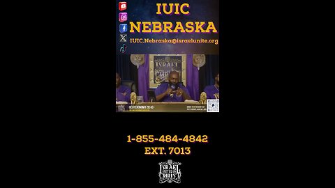 #IUIC #israelunitedinchrist #nathanyel7 #IUICNE #nebraska #Slavery #Prophecy #BHM365 #Blackhistory