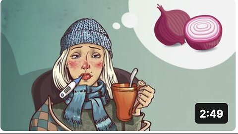 2 Home Remedies Using Onions For Cold, Flu and Stuffy Nose That Really Work