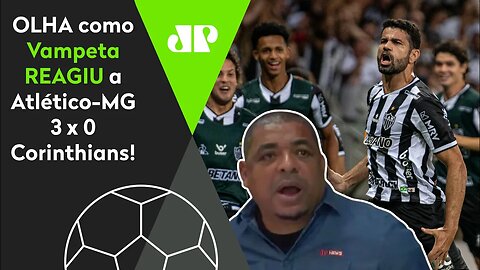 "CA%@LH*!" OLHA as REAÇÕES de Vampeta a Atlético-MG 3 x 0 Corinthians!