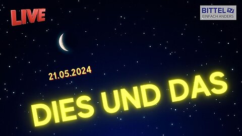 DIES UND DAS - erste Eindrücke Interview bei Paul Brandenbrug - 21.05.2024