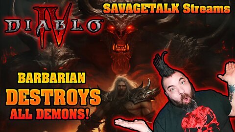 DIABLO 4 - BARBARIAN Whirlwind Domination!!!!