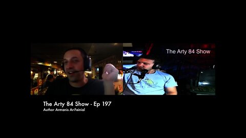 Dog Bounty Hunter hot daughter talk & Author Armanis Ar-feinial on The Arty 84 Show – EP 197