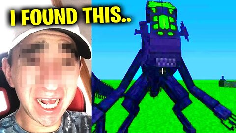 I snuck into Area 51 in Minecraft & found this..