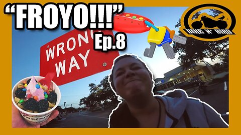 Forgotten Keys, Froyo, And Wrong Turns - Bike N' Bird Motovlog Ep.8